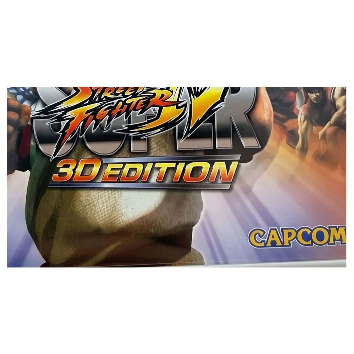 Super Street Fighter IV 3D Edition Nintendo 3DS Binnenkant — Game in doos