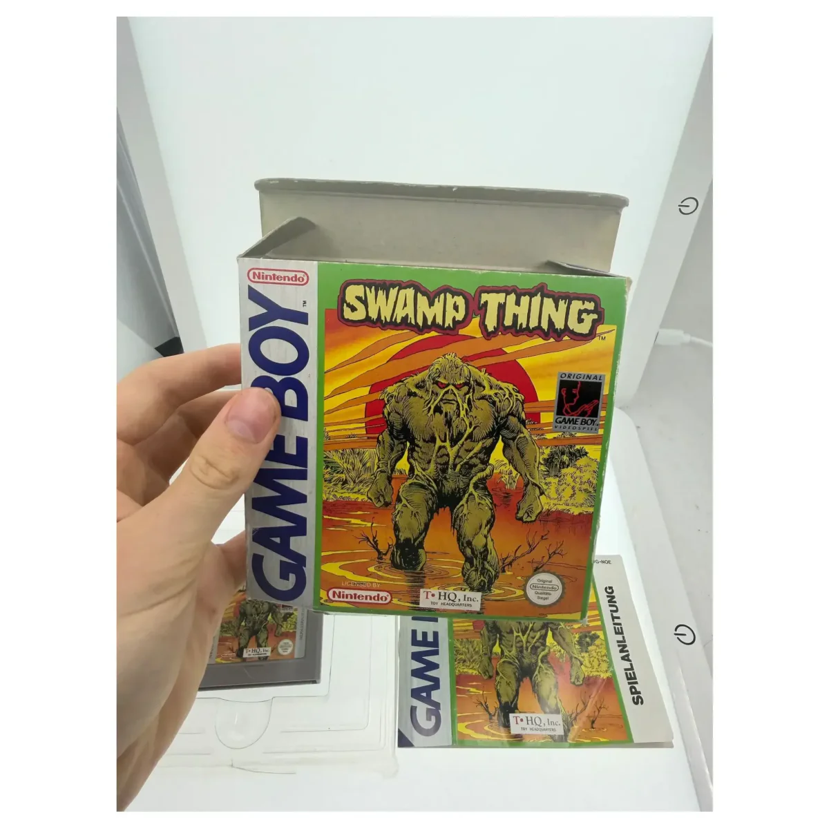 Swamp Thing Game Boy / Color Binnenkant — Game in doos