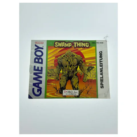 Swamp Thing — originele handleiding (Game Boy / Color) — Alleen handleiding, Goed staat — origineel tweedehands kopen bij Gameshop Enter