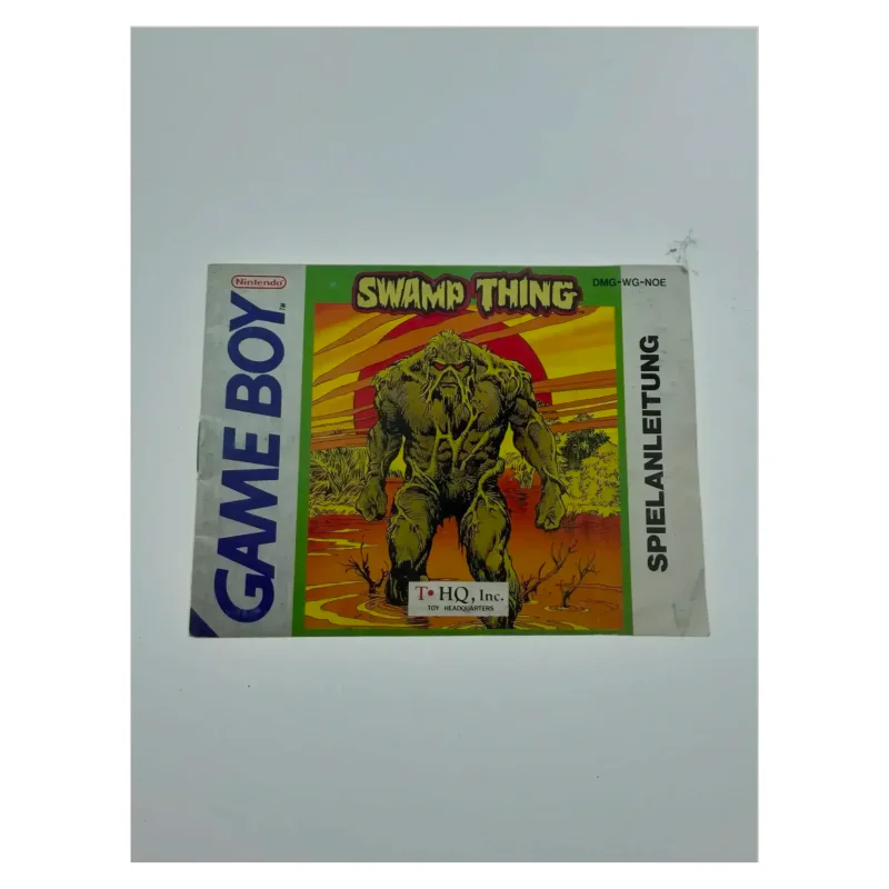 Swamp Thing — originele handleiding (Game Boy / Color) Met handleiding — Goed — origineel kopen bij Gameshop Enter