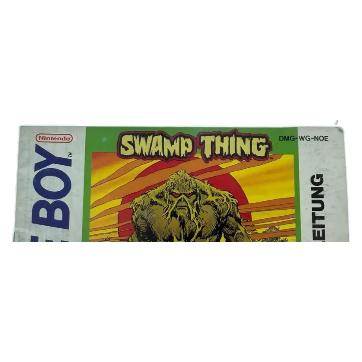 Swamp Thing — оригинално ръководство (Game Boy / Color) — детайлна снимка 1