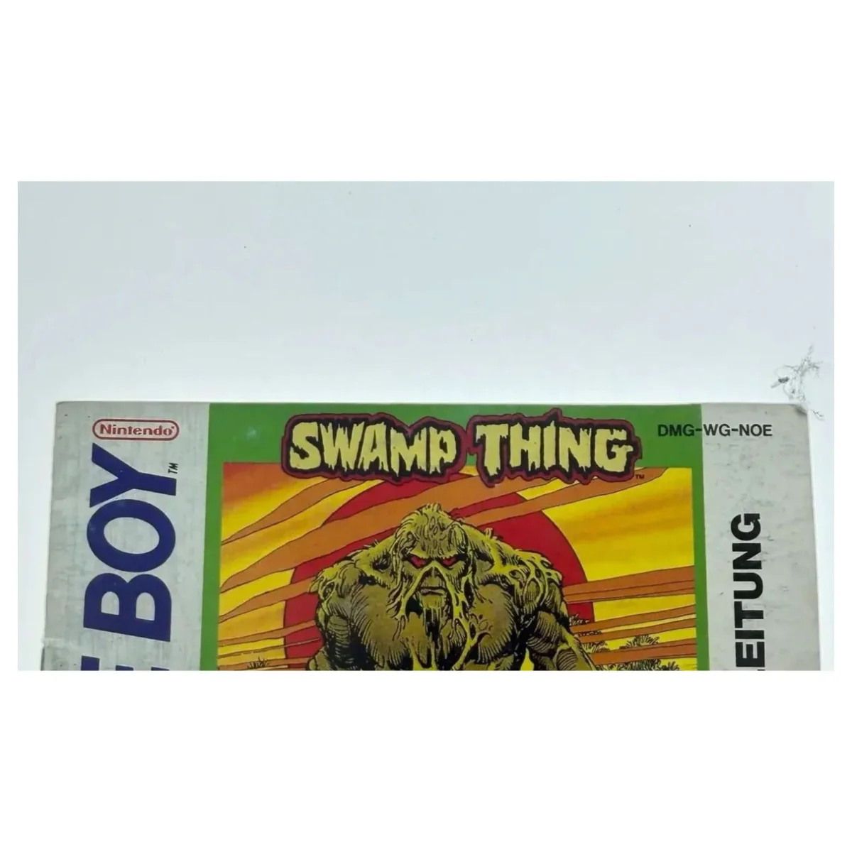 Swamp Thing — originele handleiding Game Boy / Color Detail — Met handleiding