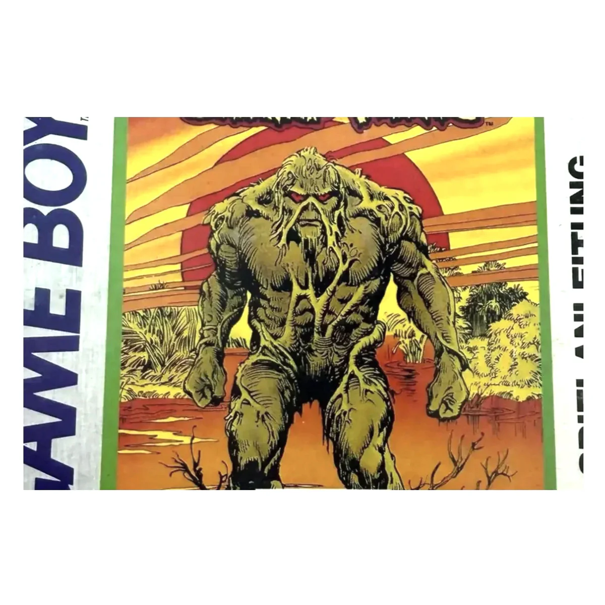 Swamp Thing — оригинално ръководство (Game Boy / Color) — детайлна снимка 2