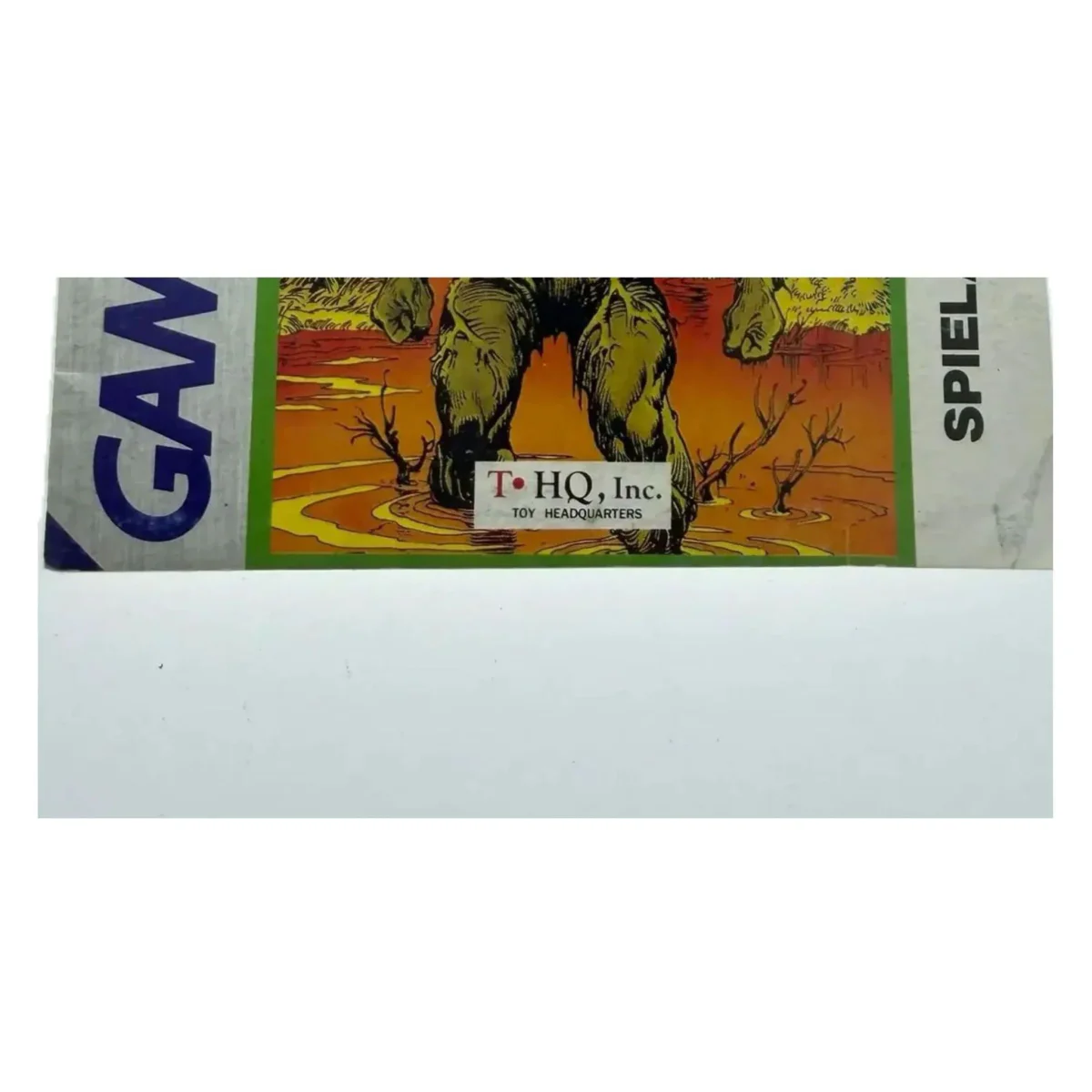 Swamp Thing — оригинално ръководство (Game Boy / Color) — детайлна снимка 3