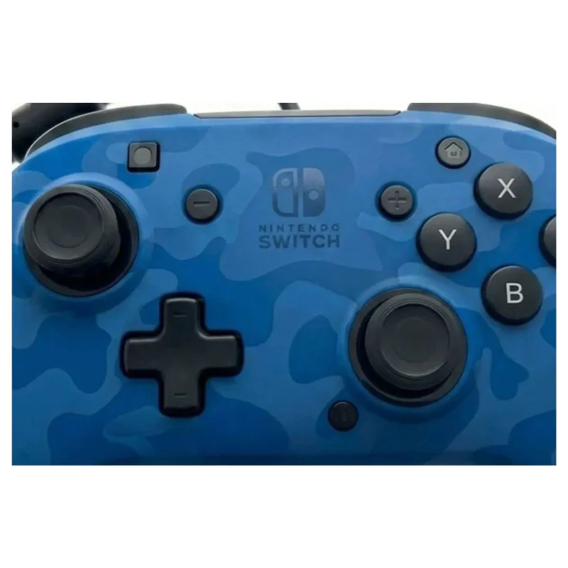 Switch Wired Controller — Blu Camo (Nintendo Switch) — foto di dettaglio 3