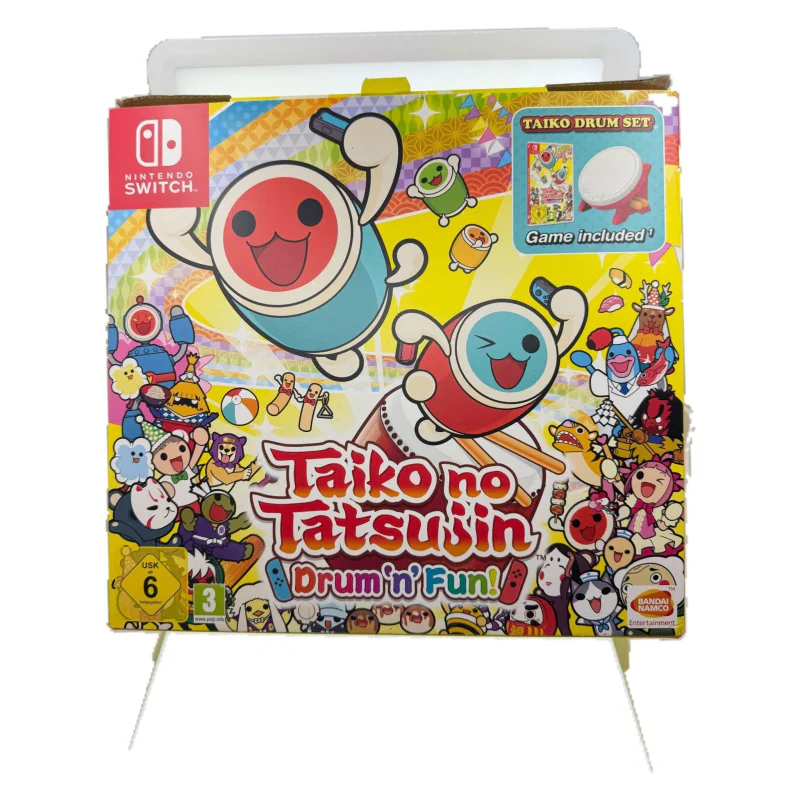 Taiko no Tatsujin: Drum 'n' Fun! + Taiko Drum Set (Nintendo Switch) Game in doos — Goed — origineel kopen bij Gameshop Enter