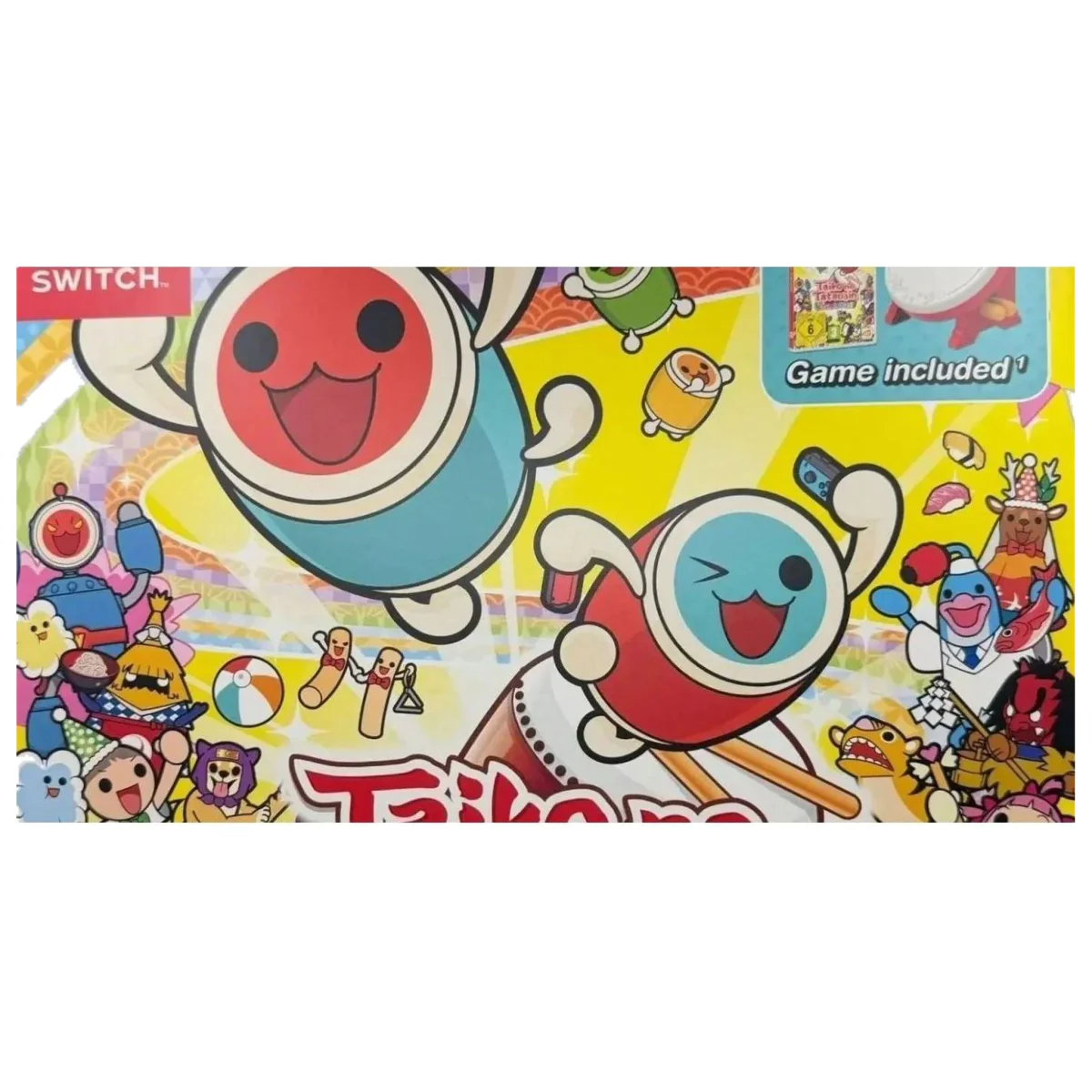 Taiko no Tatsujin: Drum 'n' Fun! + Taiko Drum Set (Nintendo Switch) — detail photo 2