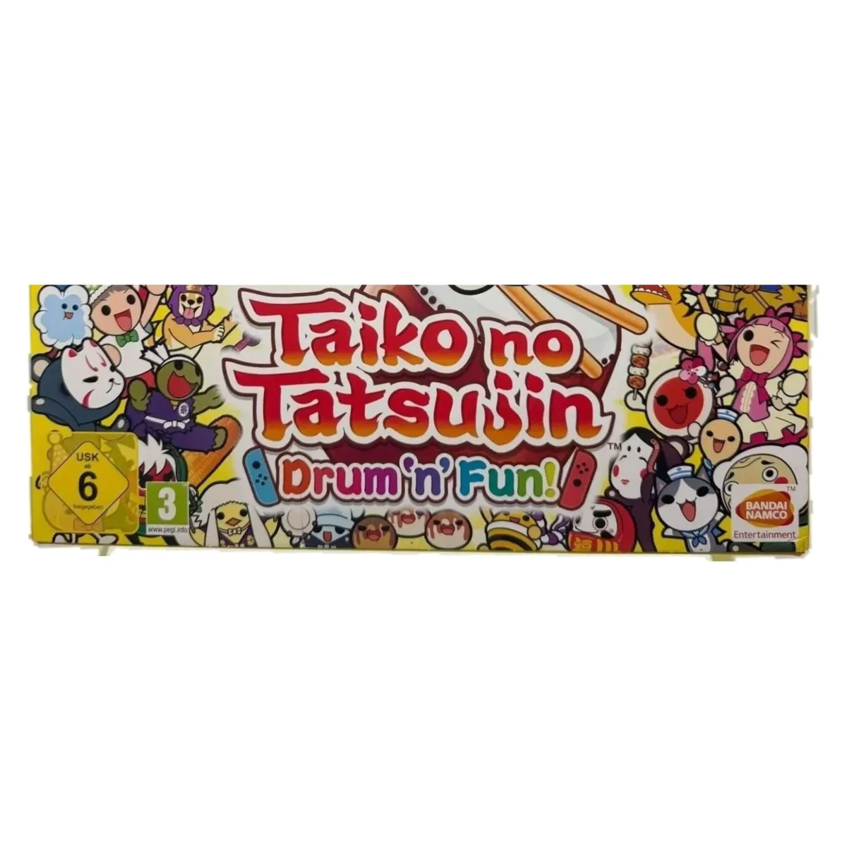 Taiko no Tatsujin: Drum 'n' Fun! + Taiko Drum Set (Nintendo Switch) — detail photo 3