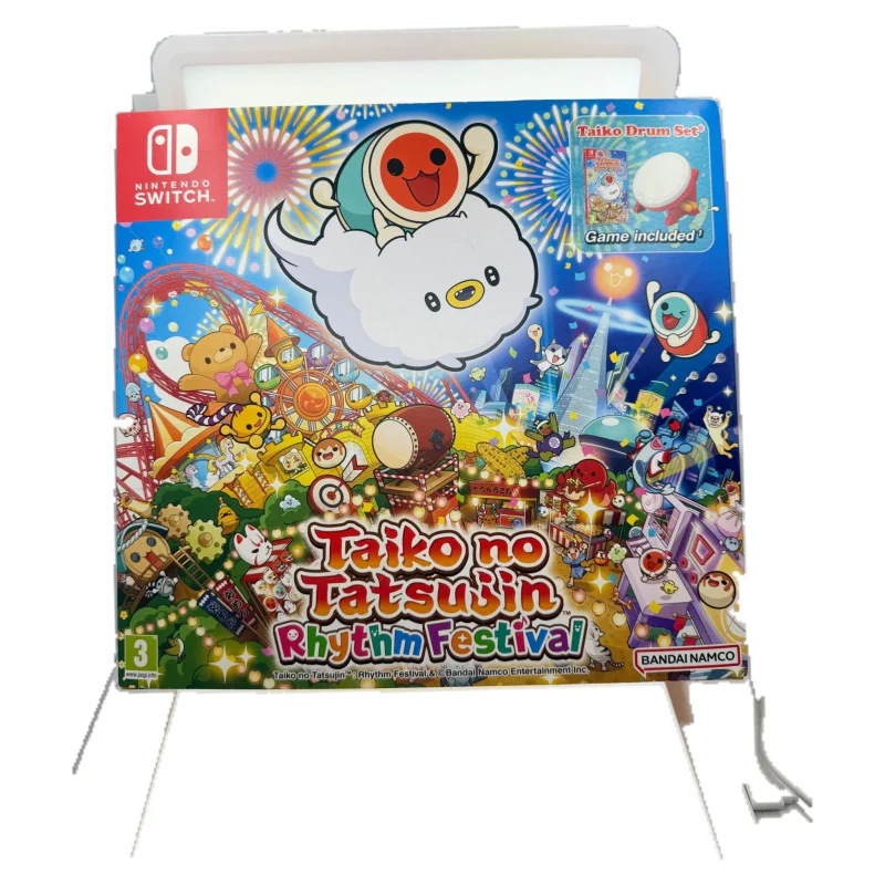 Taiko no Tatsujin: Rhythm Festival + Taiko Drum Set (Nintendo Switch) Game in doos — Goed — origineel kopen bij Gameshop Enter