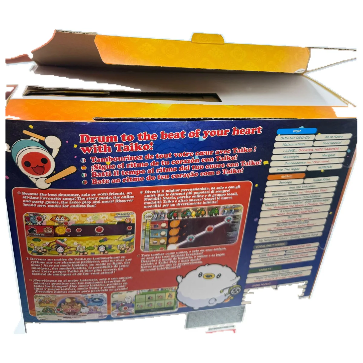 Taiko no Tatsujin: Rhythm Festival + Taiko Drum Set (Nintendo Switch) — Detailfoto 1