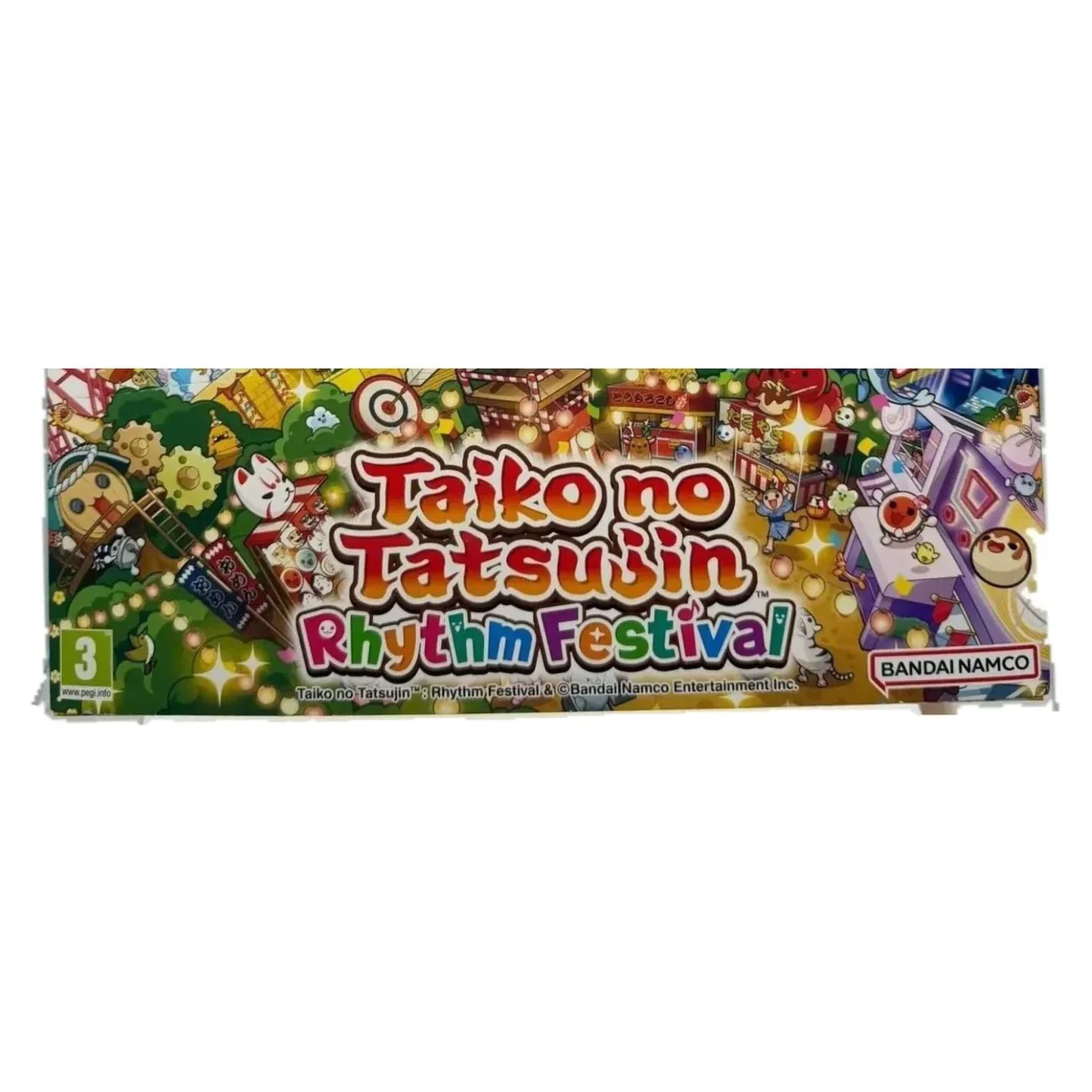 Taiko no Tatsujin: Rhythm Festival + Taiko Drum Set (Nintendo Switch) — detail photo 3