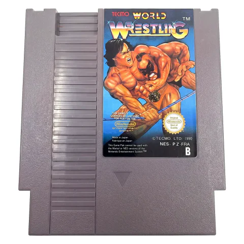 Tecmo World Wrestling (NES) — Losse cartridge, Redelijke staat — origineel tweedehands kopen bij Gameshop Enter