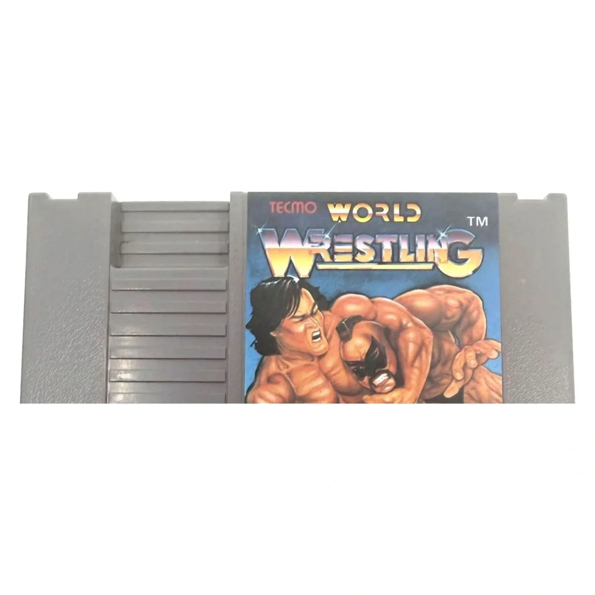 Tecmo World Wrestling NES Detail — Losse cartridge