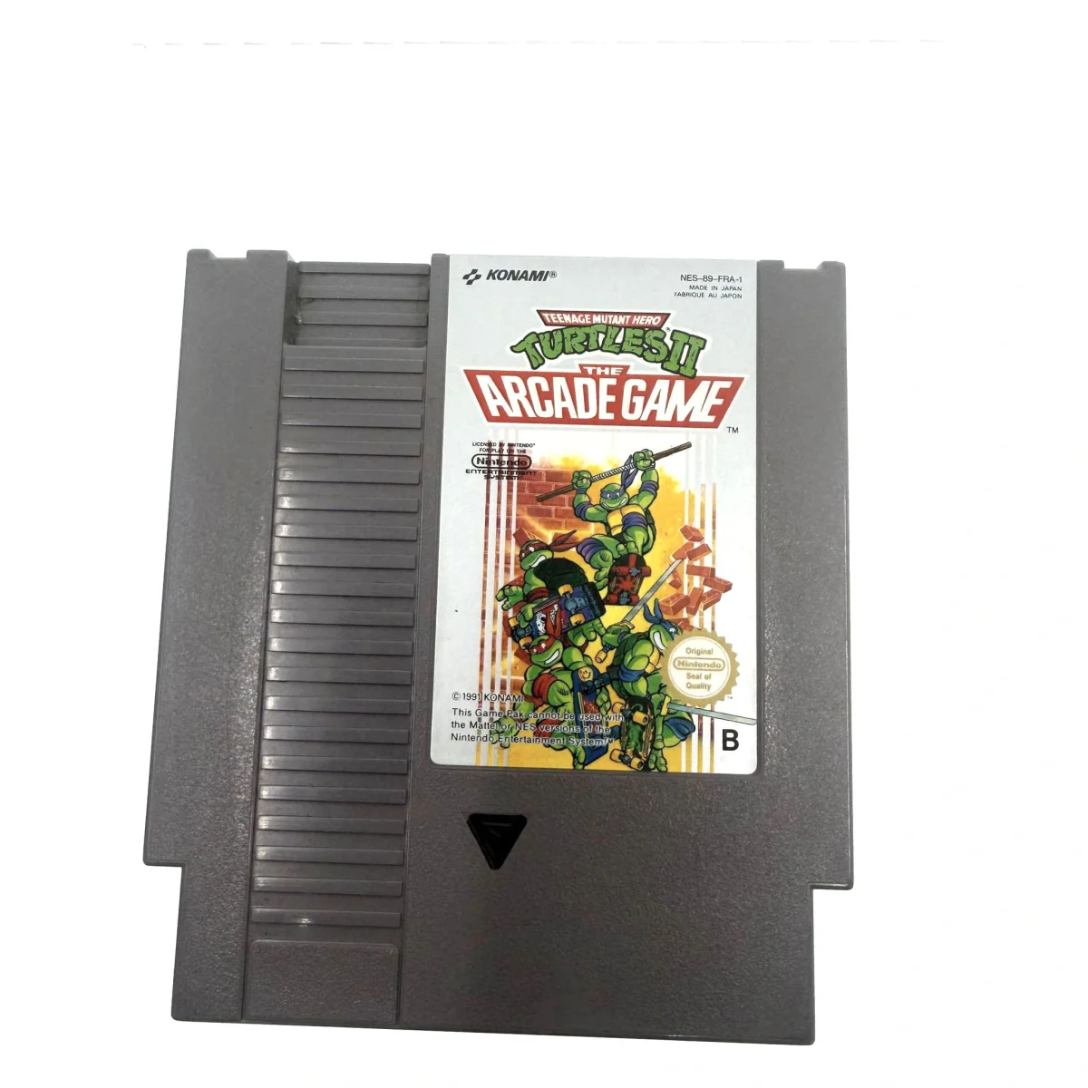 Teenage Mutant Hero Turtles II: The Arcade Game (NES) — Nur Modul (ohne Verpackung)