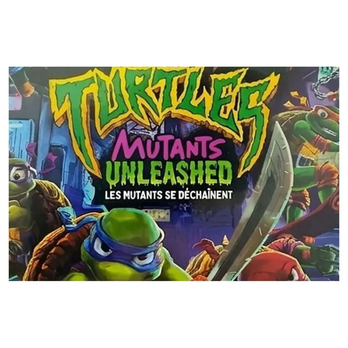 Teenage Mutant Ninja Turtles: Mutants Unleashed PlayStation 5 Binnenkant — Game in doos