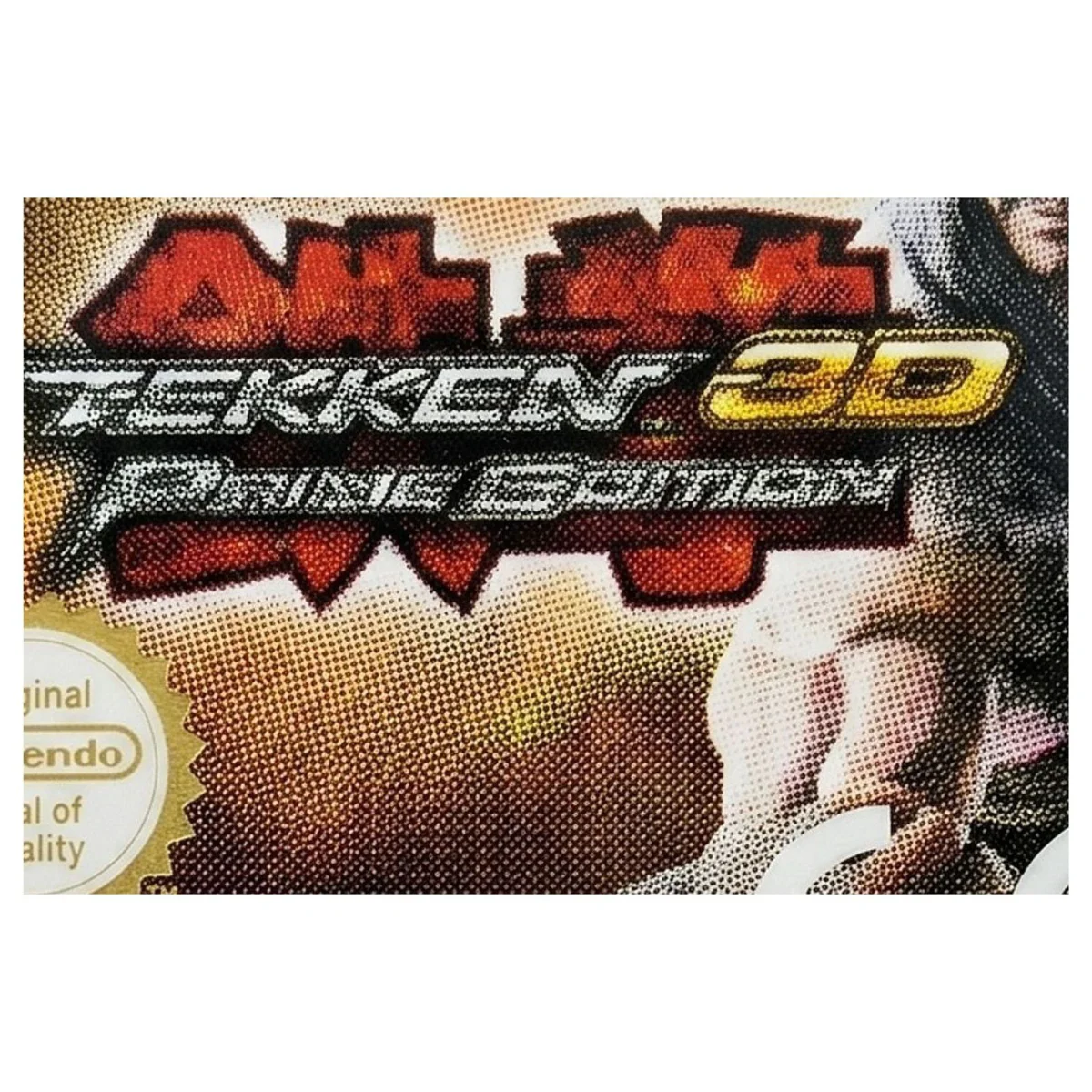 Tekken 3D Prime Edition Nintendo 3DS Label — Losse cartridge