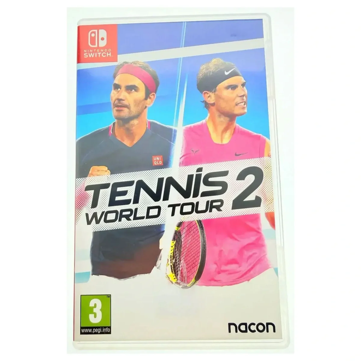 Tennis World Tour 2 Nintendo Switch Voorkant — Game in doos
