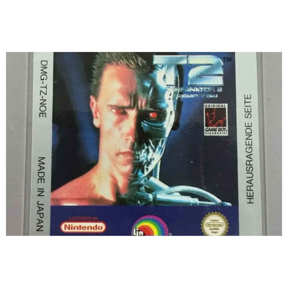 Terminator 2: Judgment Day Game Boy / Color Label — Losse cartridge