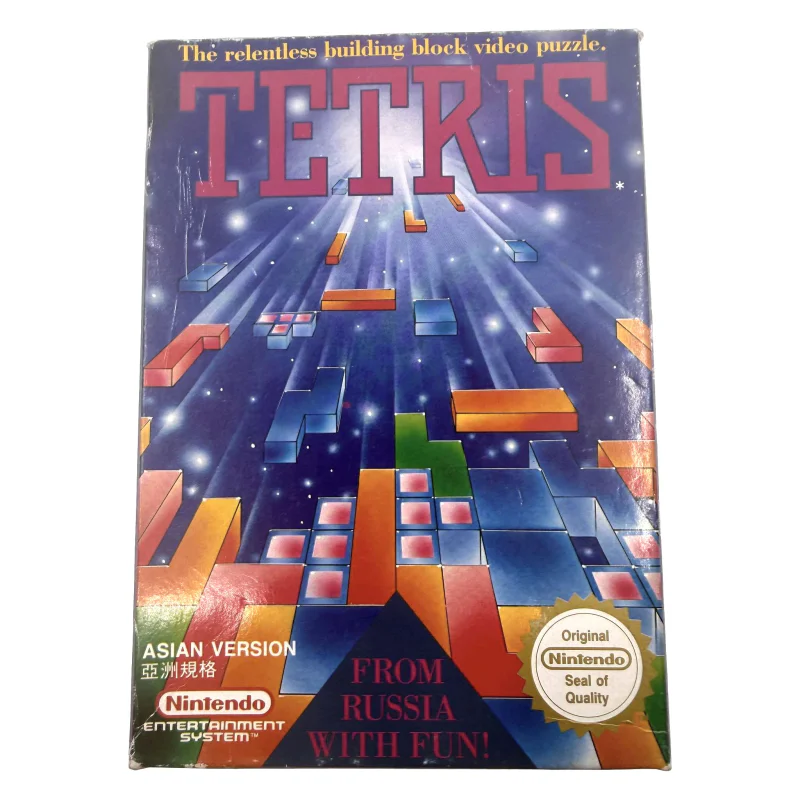 Tetris (Asian Version) (NES) Game in doos — Redelijke staat — origineel kopen bij Gameshop Enter