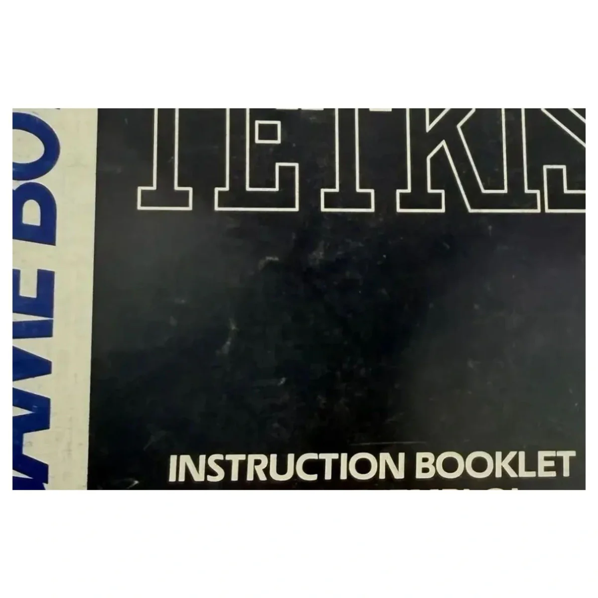 Tetris — originele handleiding Game Boy / Color Label — Met handleiding