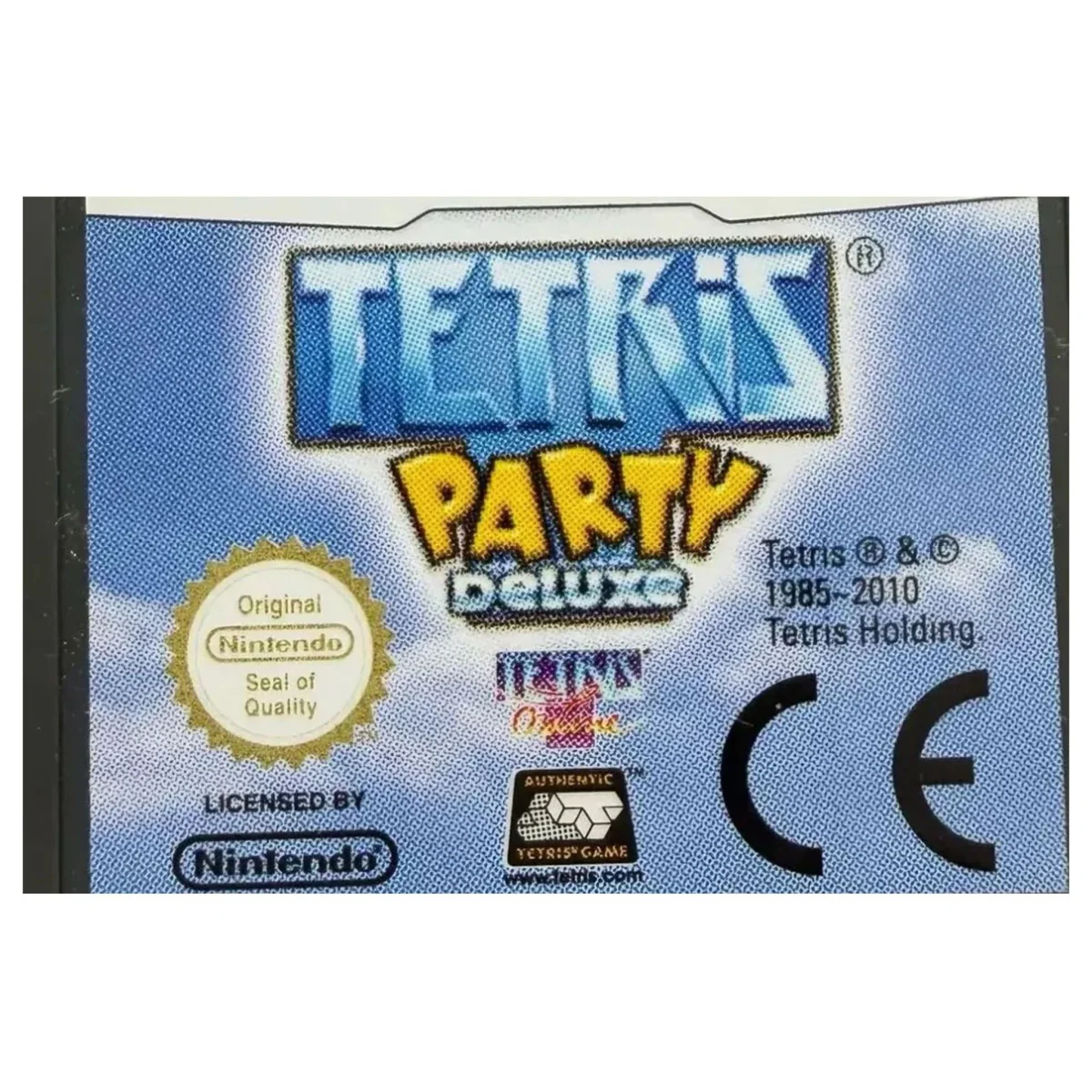 Tetris Party Deluxe Nintendo DS Label — Losse cartridge