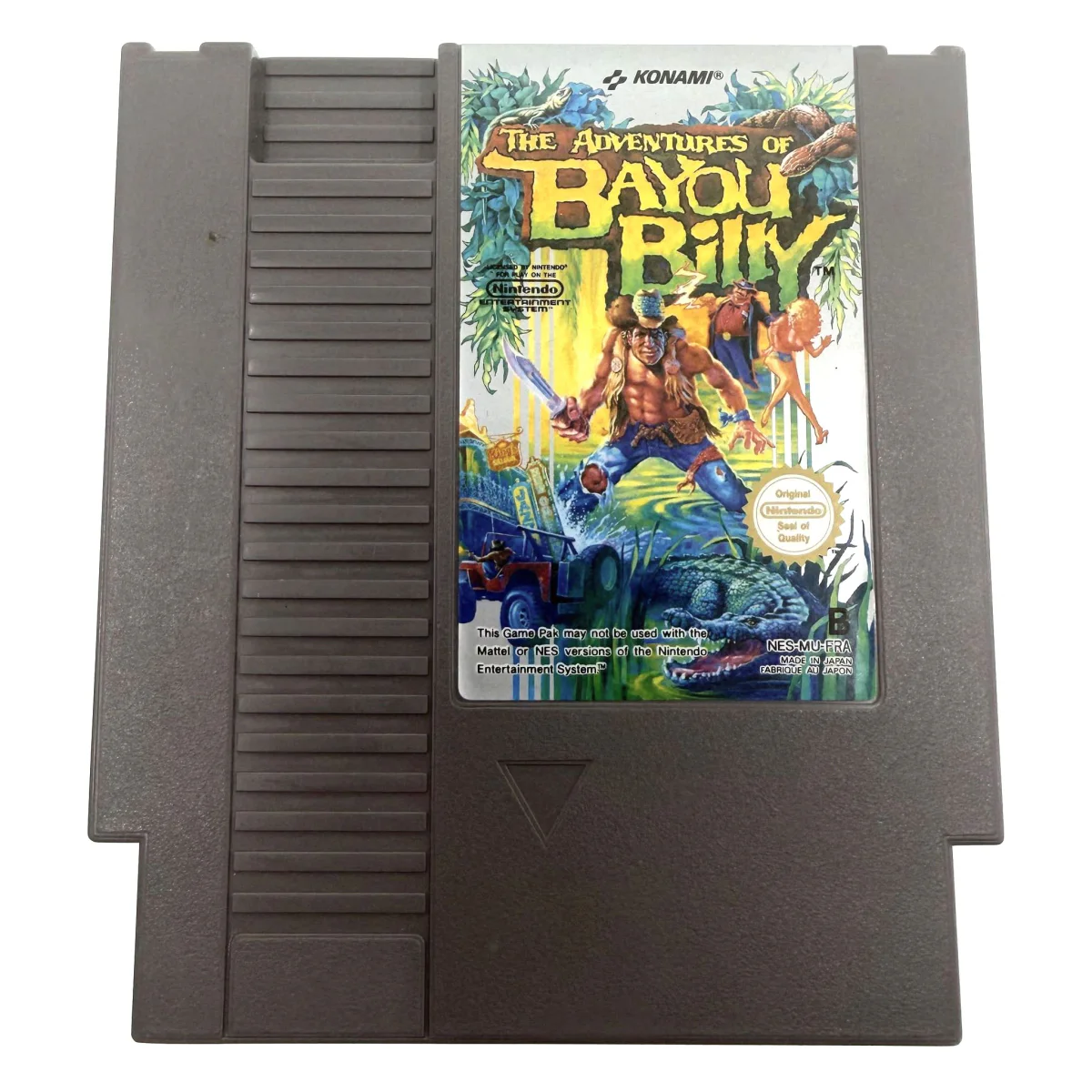 The Adventures of Bayou Billy (NES) — Nur Modul (ohne Verpackung)