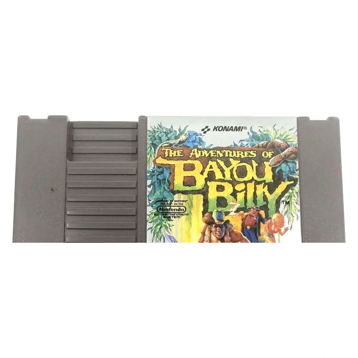 The Adventures of Bayou Billy NES Detail — Losse cartridge