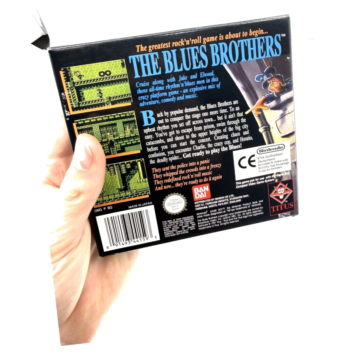 The Blues Brothers (Game Boy / Color) — Pouze prázdná krabice (bez hry)