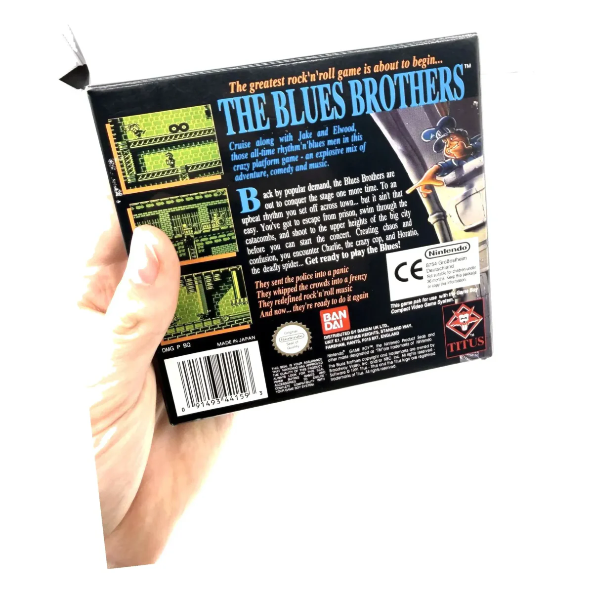 The Blues Brothers (Game Boy / Color) — detailní fotografie 2
