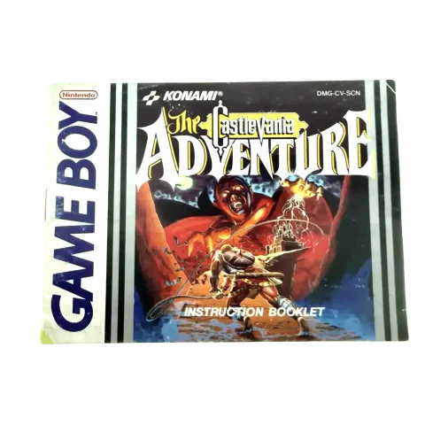 The Castlevania Adventure — originele handleiding (Game Boy / Color) — Alleen handleiding, Goede staat — origineel tweedehands kopen bij Gameshop Enter