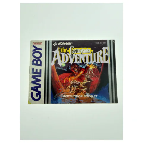The Castlevania Adventure — originele handleiding (Game Boy / Color) — Alleen handleiding, Goed staat — origineel tweedehands kopen bij Gameshop Enter