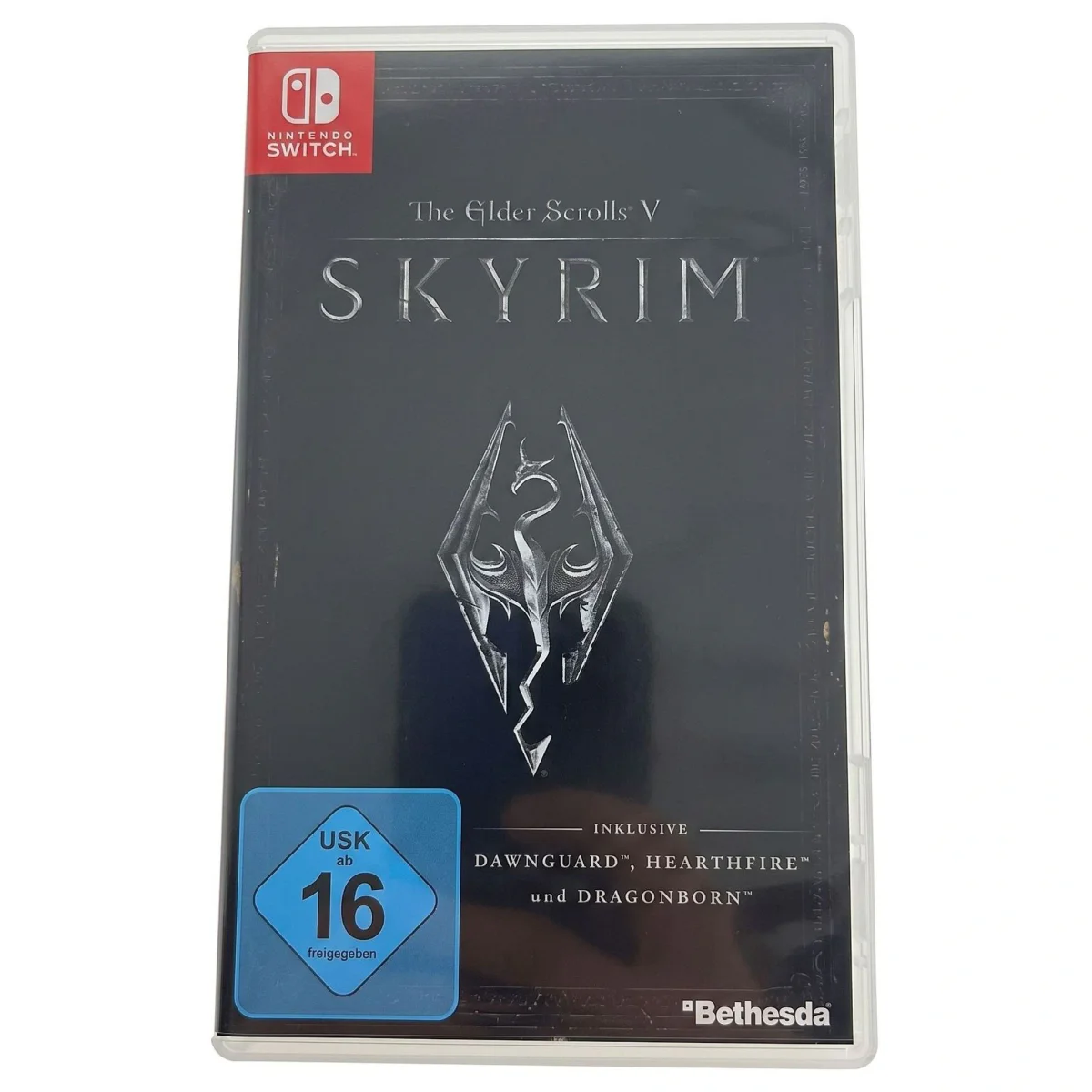 The Elder Scrolls V: Skyrim Nintendo Switch Voorkant — Game in doos