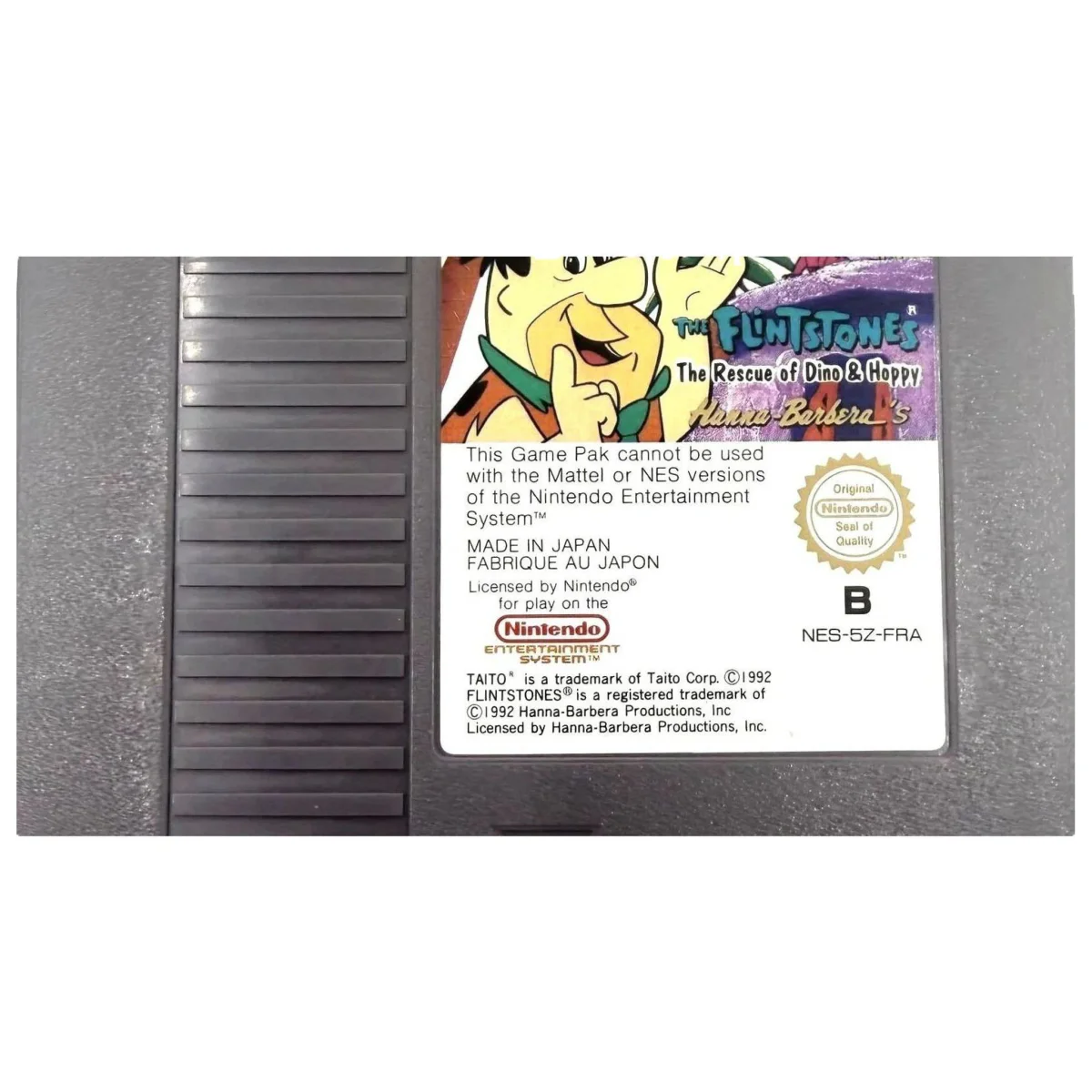 The Flintstones: The Rescue of Dino & Hoppy (NES) — Detailfoto 2