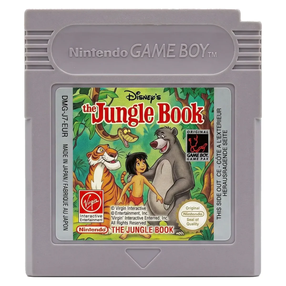 The Jungle Book Game Boy / Color Voorkant — Losse cartridge