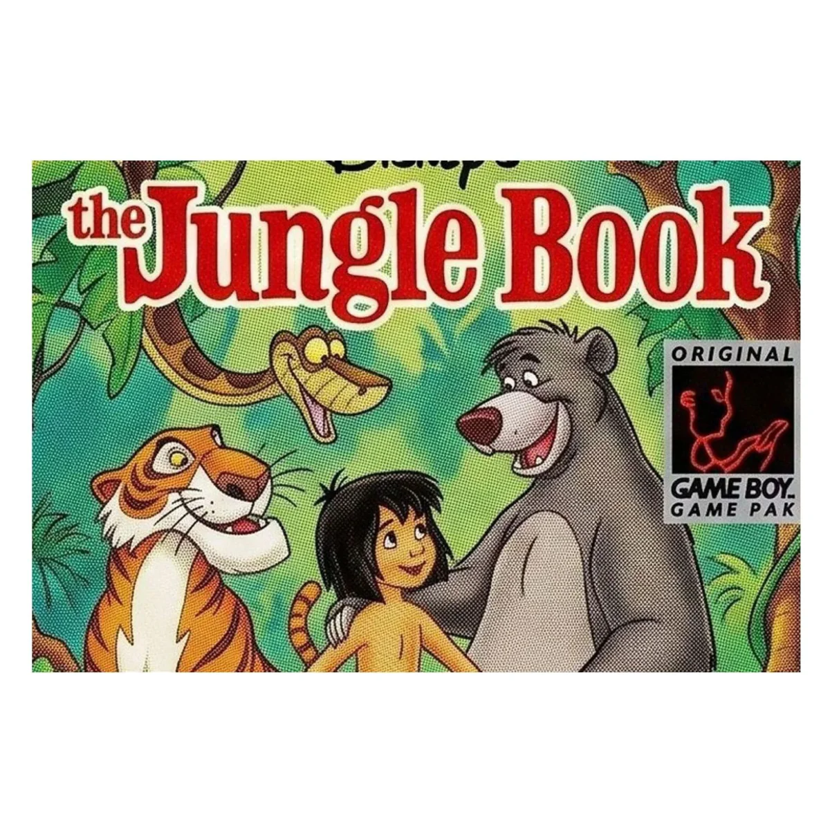 The Jungle Book Game Boy / Color Label — Losse cartridge