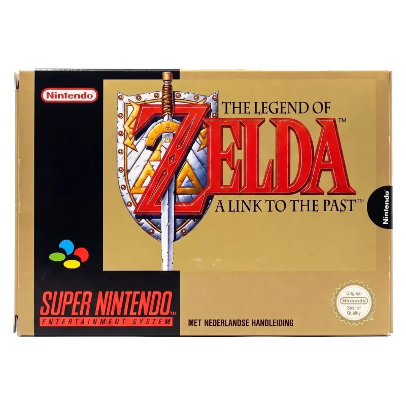 The Legend of Zelda: A Link to the Past (Super Nintendo) Game in doos — Redelijke staat — origineel kopen bij Gameshop Enter