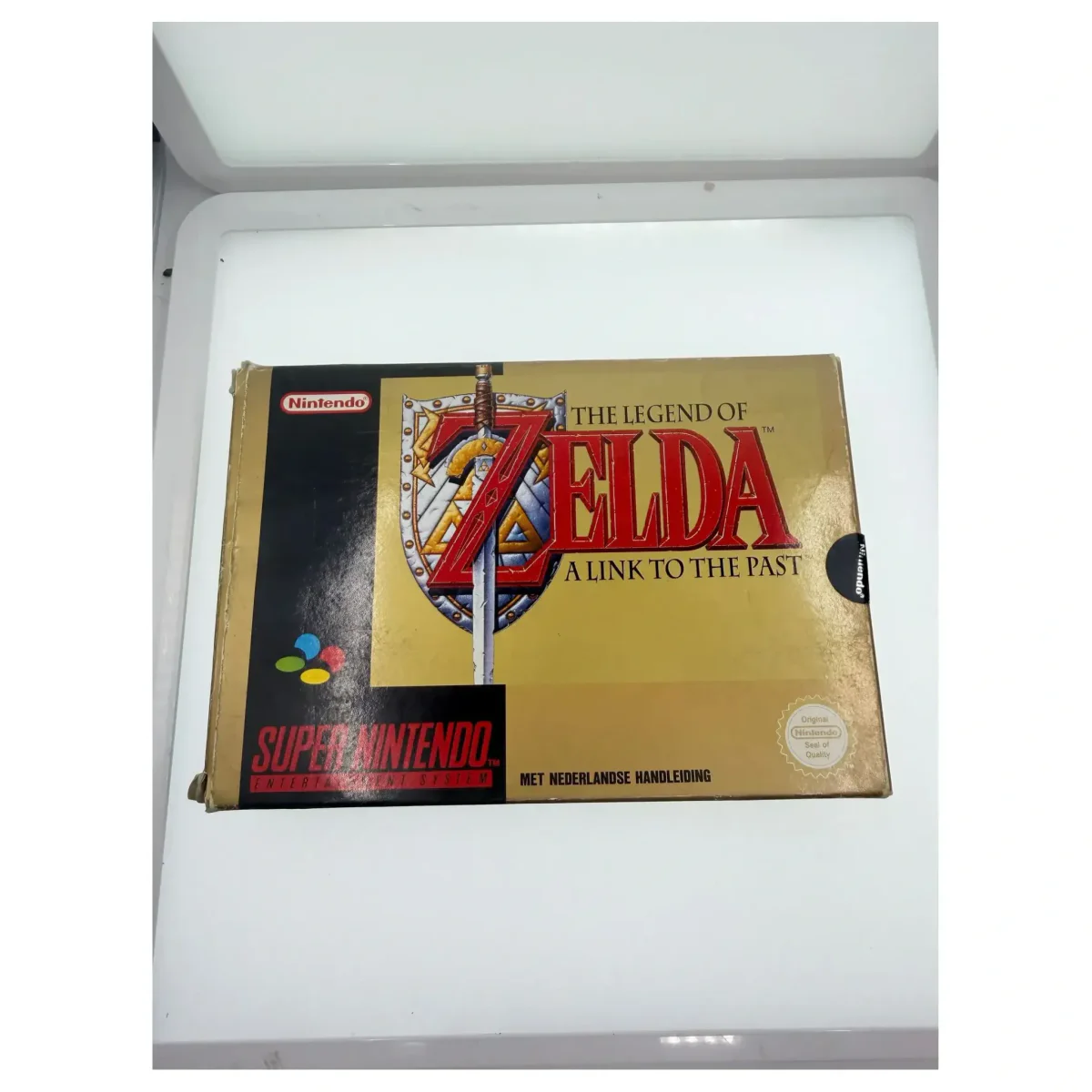 The Legend of Zelda: A Link to the Past Super Nintendo Detail — Game in doos
