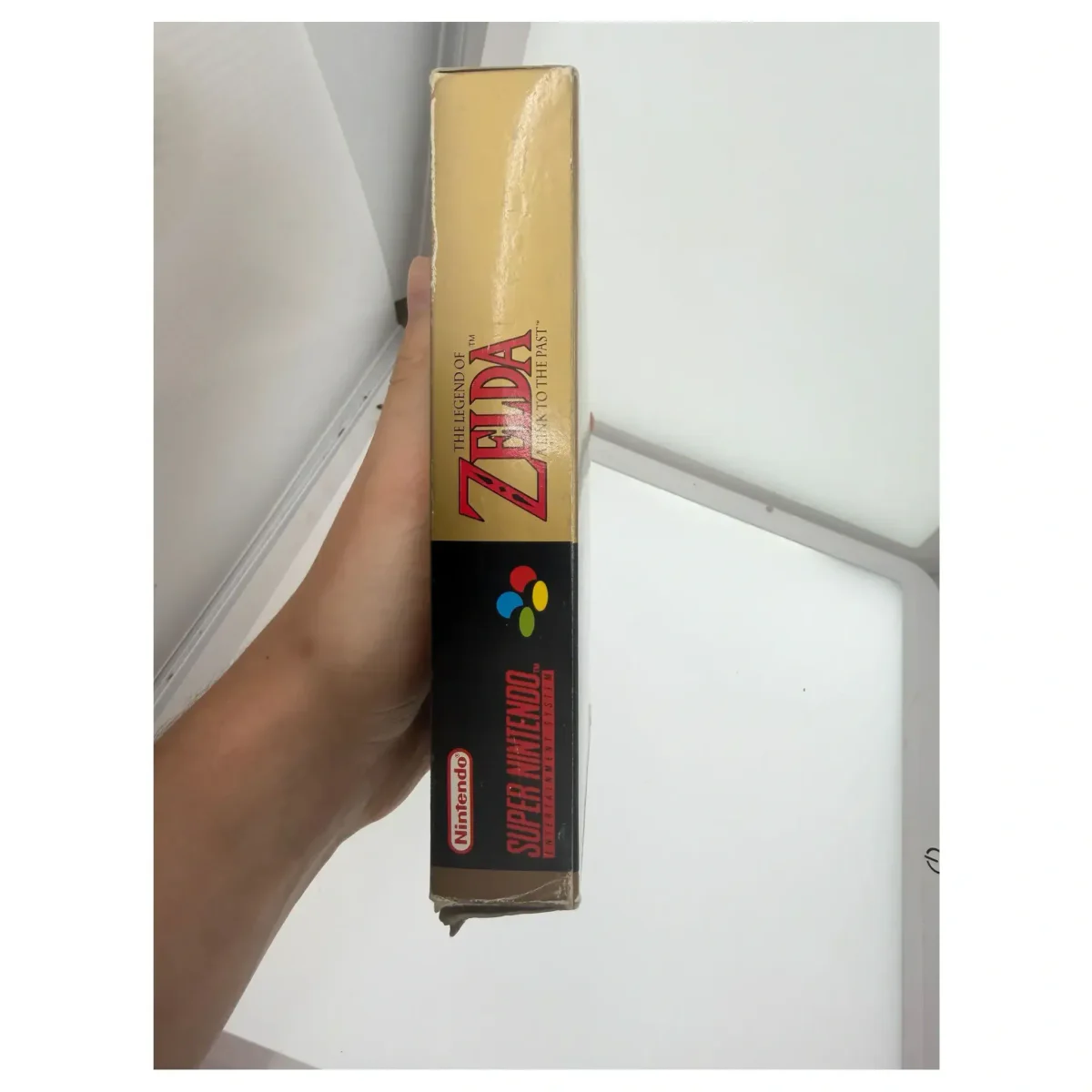 The Legend of Zelda: A Link to the Past Super Nintendo Label — Game in doos