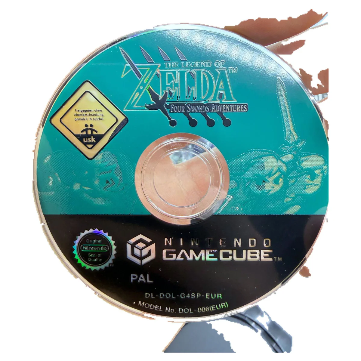 The Legend of Zelda: Four Swords Adventures — Big Box (GameCube) — Hra v originální krabici s návodem