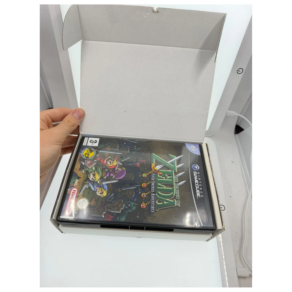 The Legend of Zelda: Four Swords Adventures — Big Box (GameCube) — Detailfoto 8