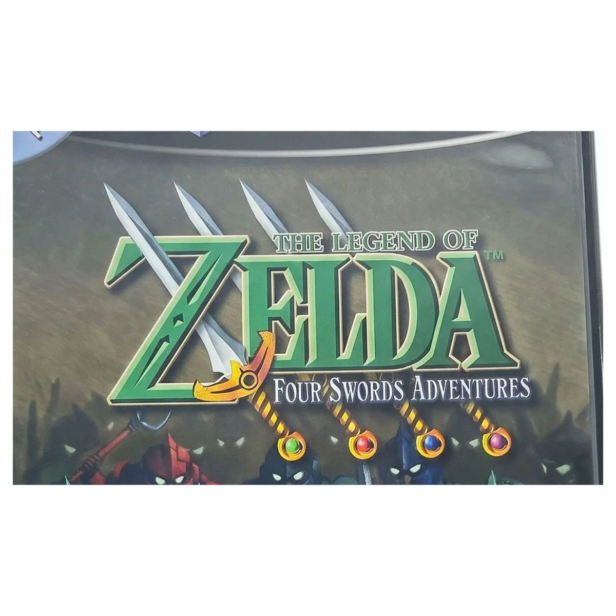 The Legend of Zelda: Four Swords Adventures GameCube Detail — Game in doos