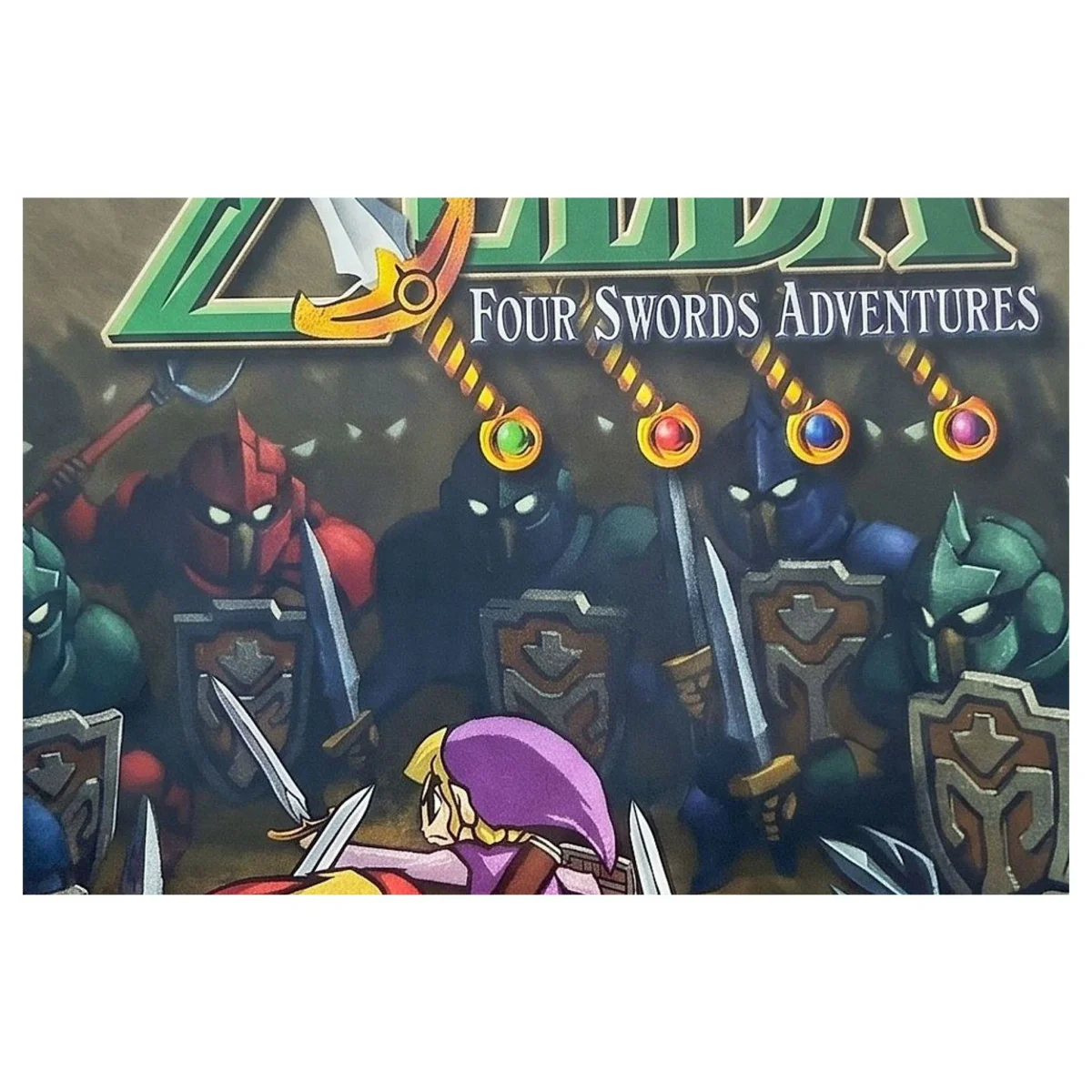The Legend of Zelda: Four Swords Adventures (GameCube) — detaljefoto 2