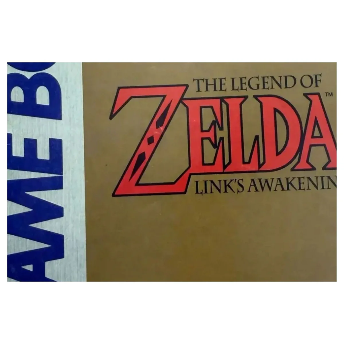 The Legend of Zelda: Link's Awakening — originele handleiding Game Boy / Color Label — Met handleiding