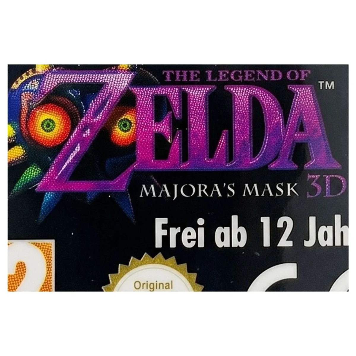 The Legend of Zelda: Majora's Mask 3D Nintendo 3DS Label — Losse cartridge