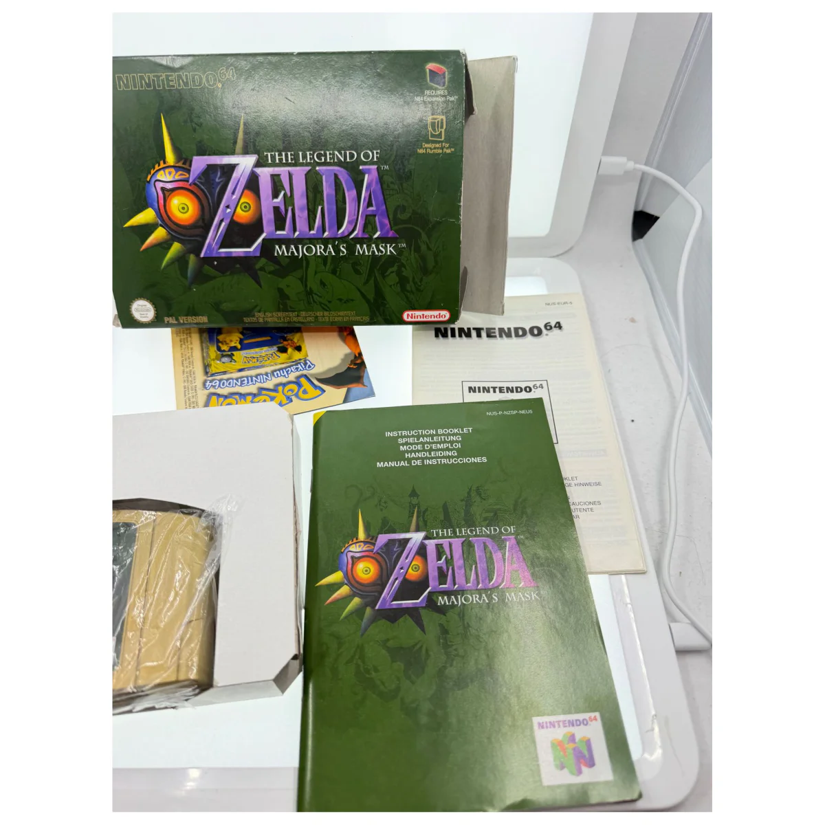 The Legend of Zelda: Majora's Mask (Nintendo 64) — detailní fotografie 2