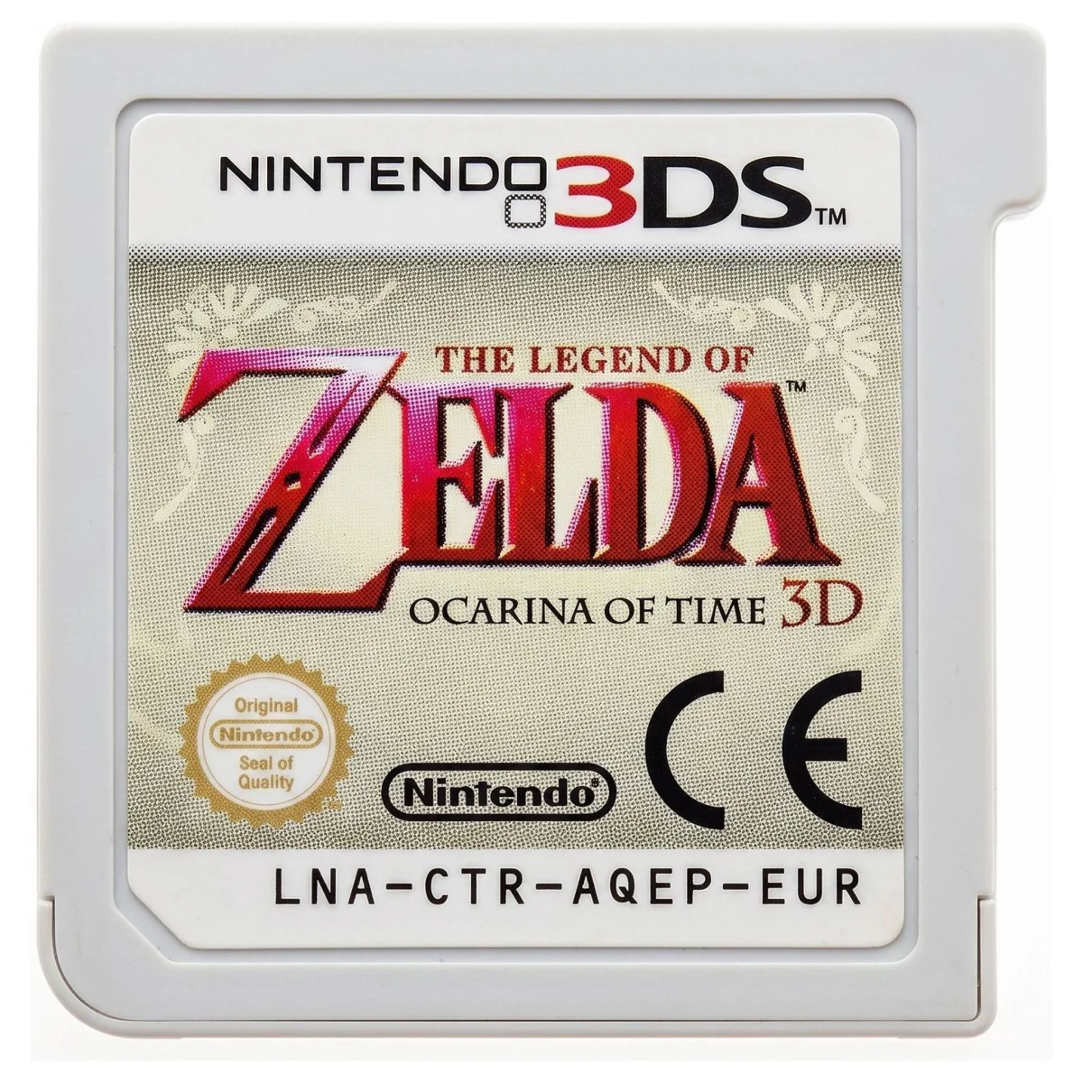 The Legend of Zelda: Ocarina of Time 3D Nintendo 3DS Voorkant — Losse cartridge