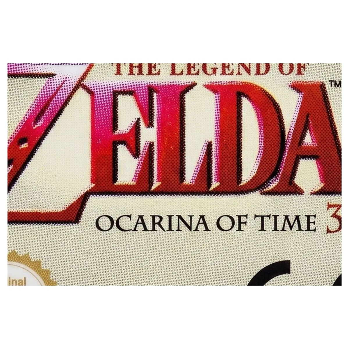The Legend of Zelda: Ocarina of Time 3D Nintendo 3DS Label — Losse cartridge