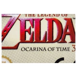 The Legend of Zelda: Ocarina of Time 3D Nintendo 3DS Label — Losse cartridge