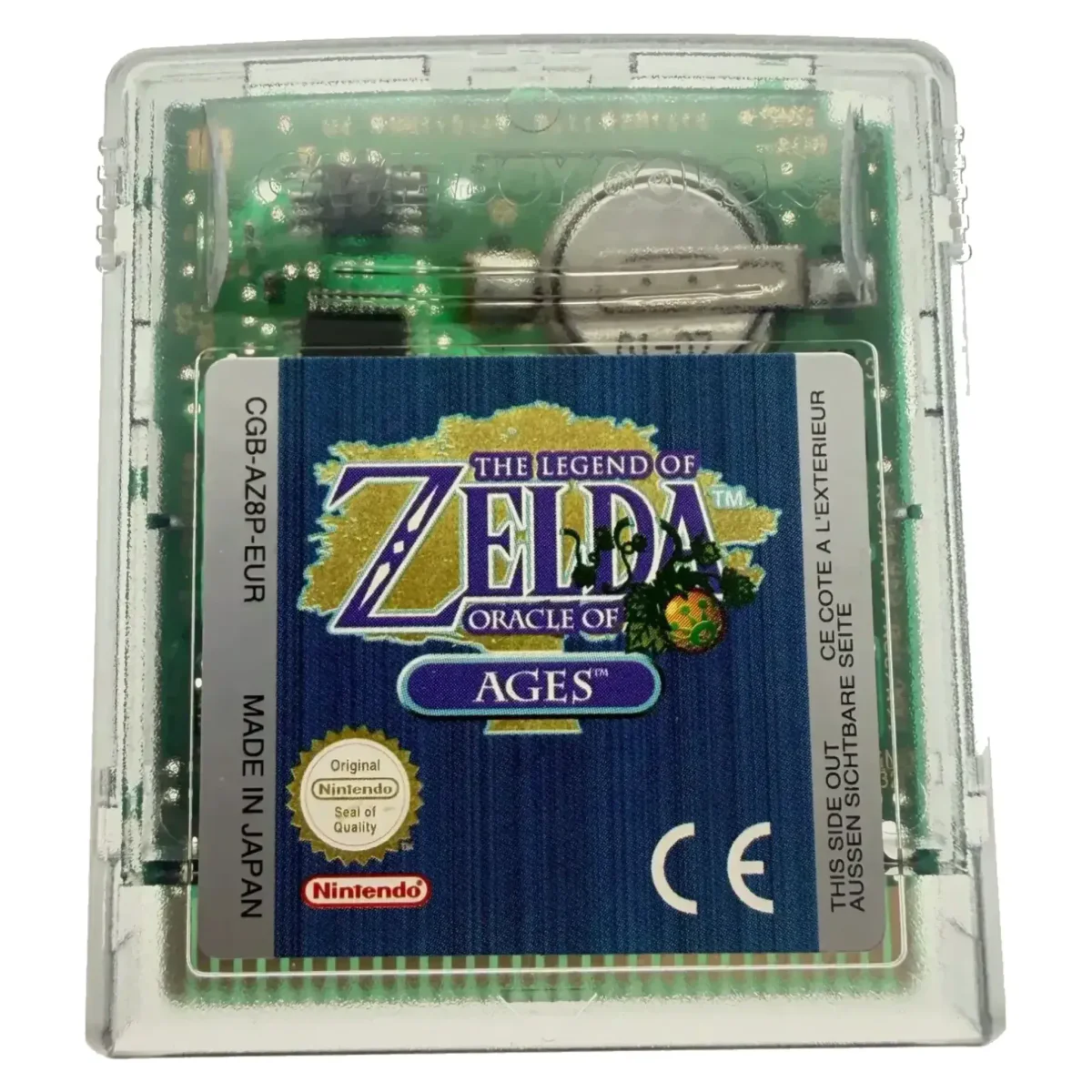 The Legend of Zelda: Oracle of Ages (Game Boy / Color) — Pouze kazeta (bez krabice)