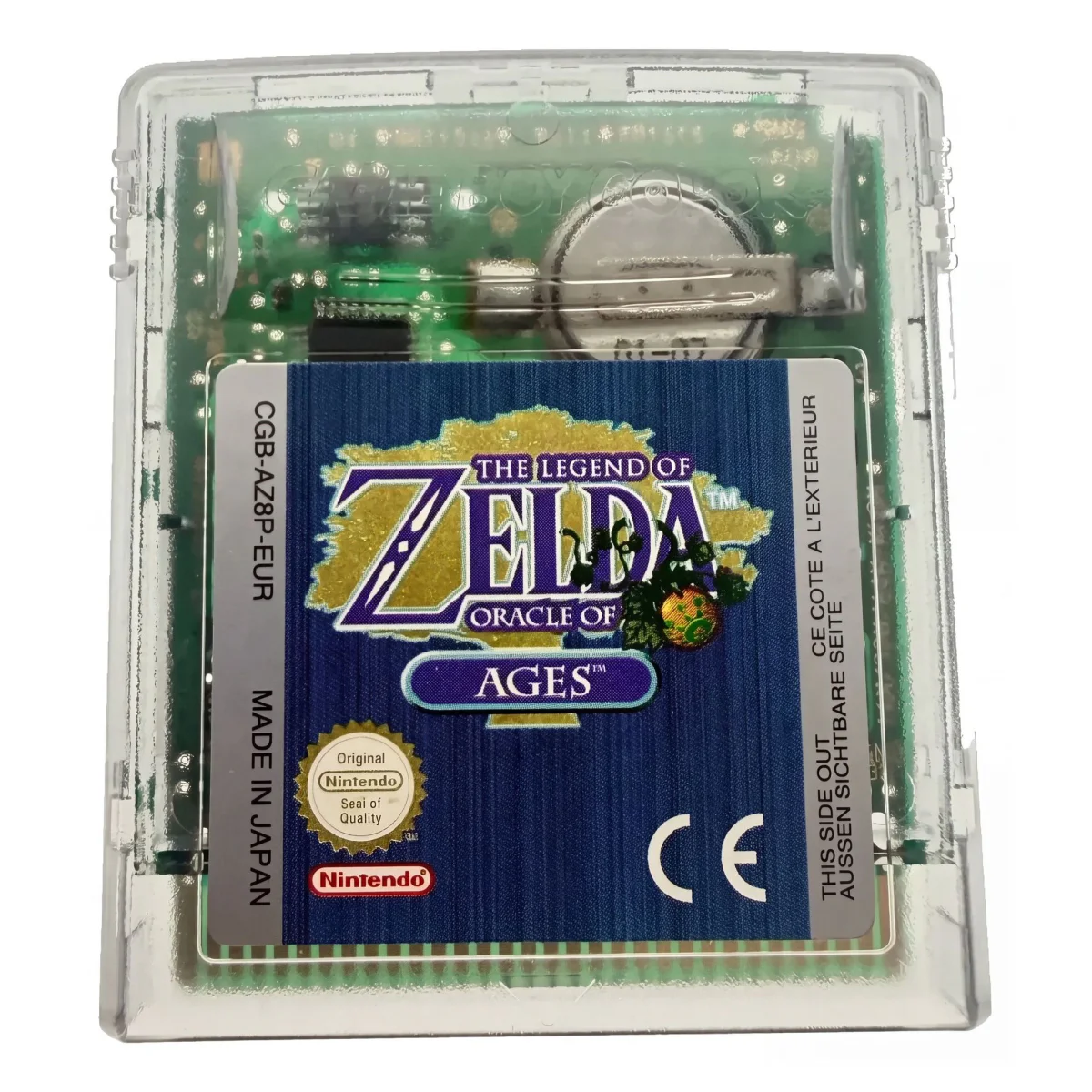 The Legend of Zelda: Oracle of Ages (Game Boy / Color) — Cartridge only (no box)
